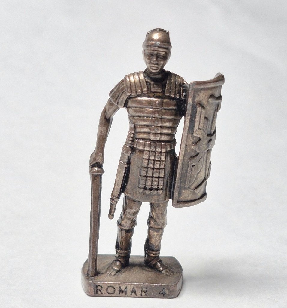 Römer um 100 -300 Chr. Legionär Romano 4 SCAME Altsilber, Enlèvement ou Envoi, Utilisé, Autres types