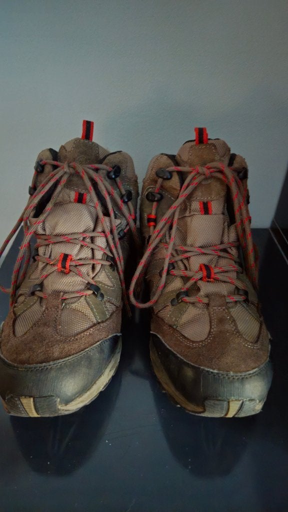 Ten Tex heren wandelschoenen, Ten Tex, Bruin, Gedragen, Wandelschoenen