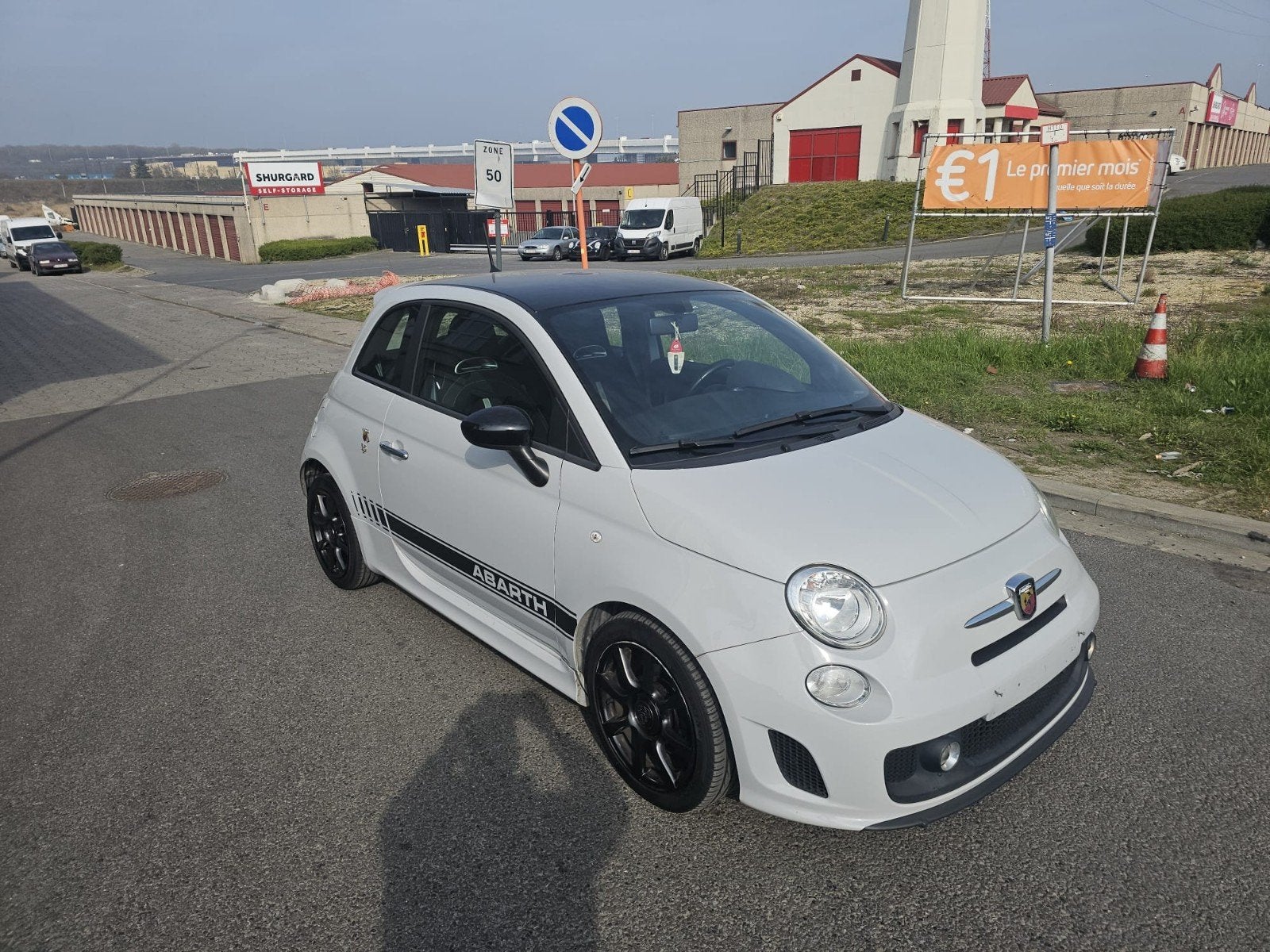 Fiat 500 ABARTH 73000km Prete a etre immatriculé, Autos, Achat, Automatique, Particulier, Essence