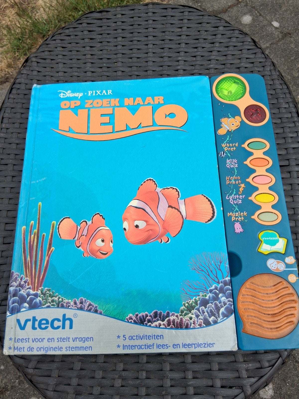 zeer verzorgd Luisterboek Disney Pixar "op zoek naar Nemo, Enlèvement