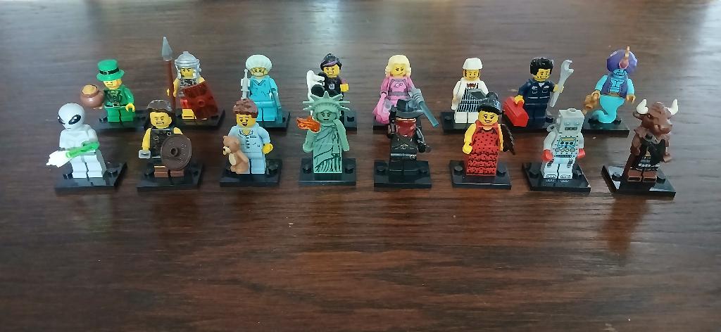 Lego Minifigures Serie 6 ( 16 st ), Kinderen en Baby's, Ophalen, Compleet, Lego, Zo goed als nieuw