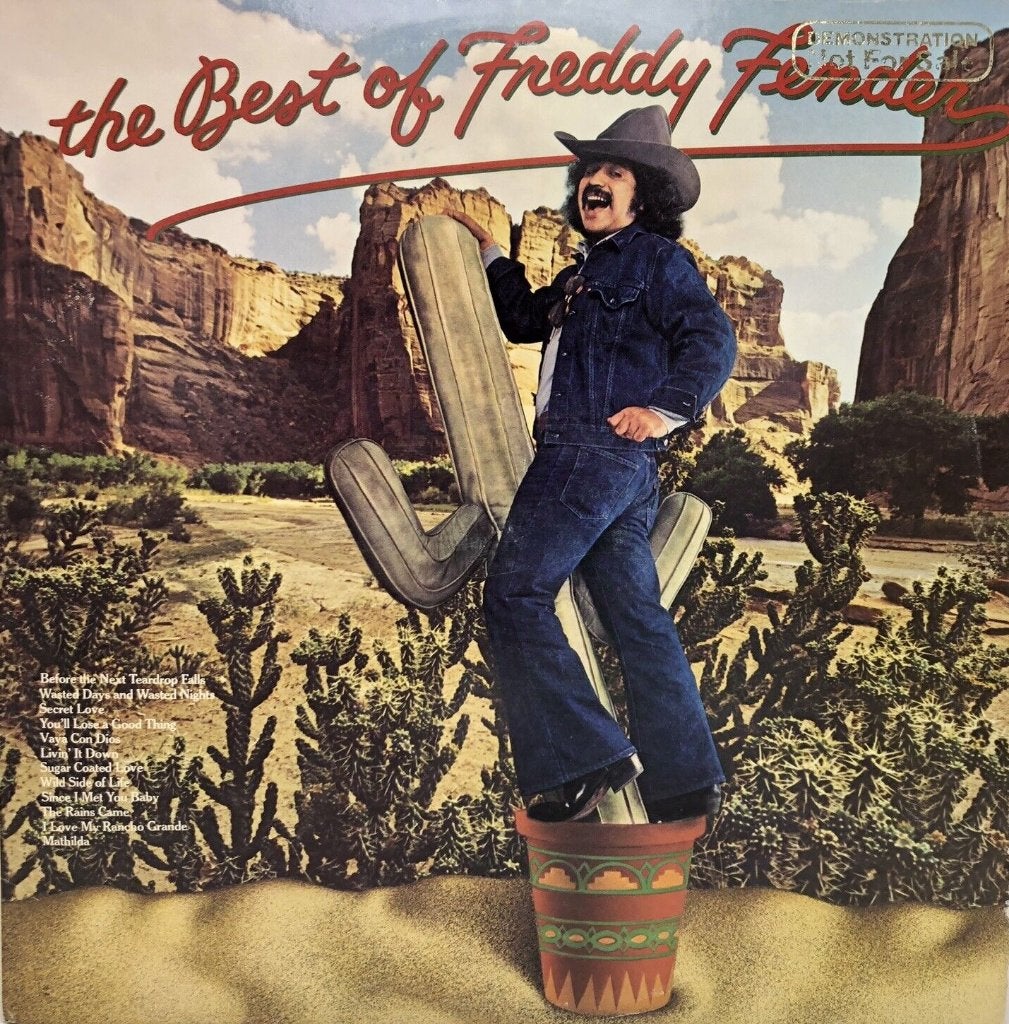 SALE--CD FREDDY FENDER-The best of Freddy Fender, Verzenden