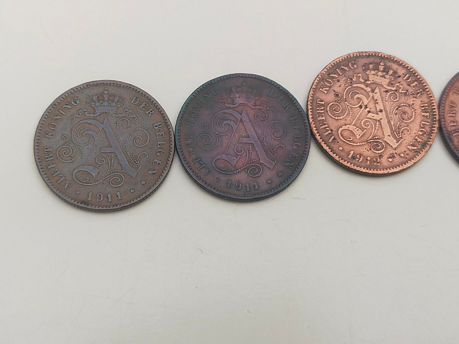 Munten België 2 Centiemen, Ophalen of Verzenden, Overig, Losse munt