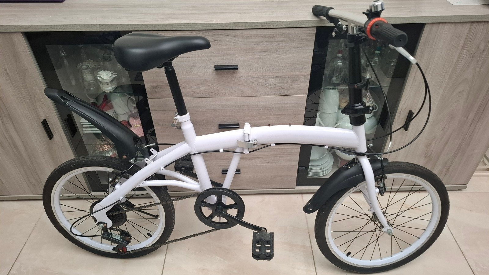 Vouwfiets in goede staat (maat M), Ophalen, Versnellingen