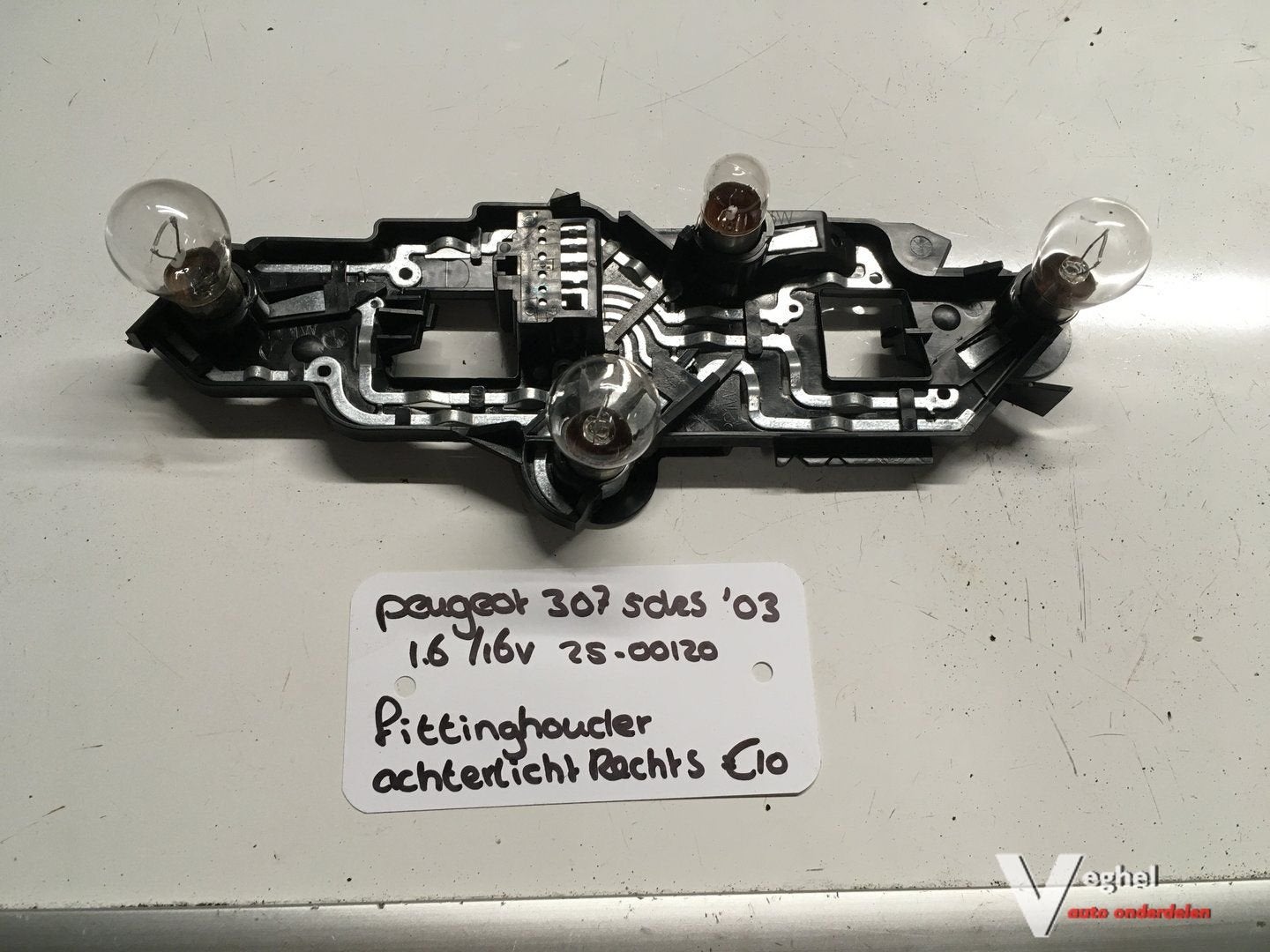 Peugeot 307 1.6 16v 5drs 2003 2500120 Fitting tbv Achterlich, -, Utilisé, -, -