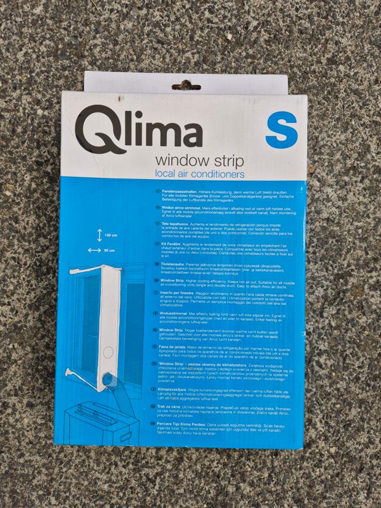 Qlima WINDOW FITTING KIT S, Electroménager, Enlèvement, Climatiseur mobile