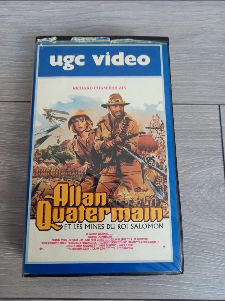 Vhs Allan Quatermain et les mines du roi Salomon, Cd's en Dvd's, VHS | Film, Gebruikt, Actie en Avontuur, Ophalen