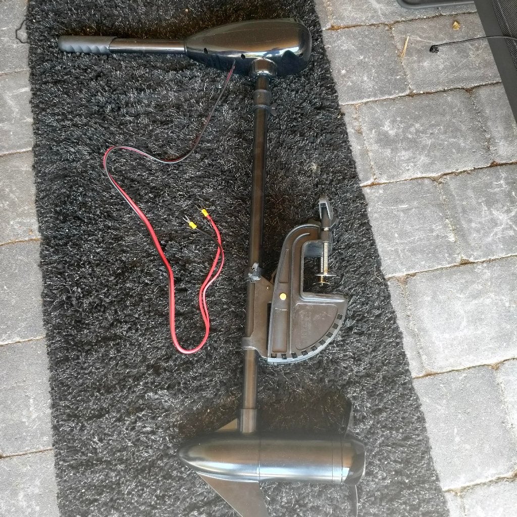 Fluistermotor, Watersport en Boten, Ophalen, Minder dan 5 pk, Elektrisch, Zo goed als nieuw