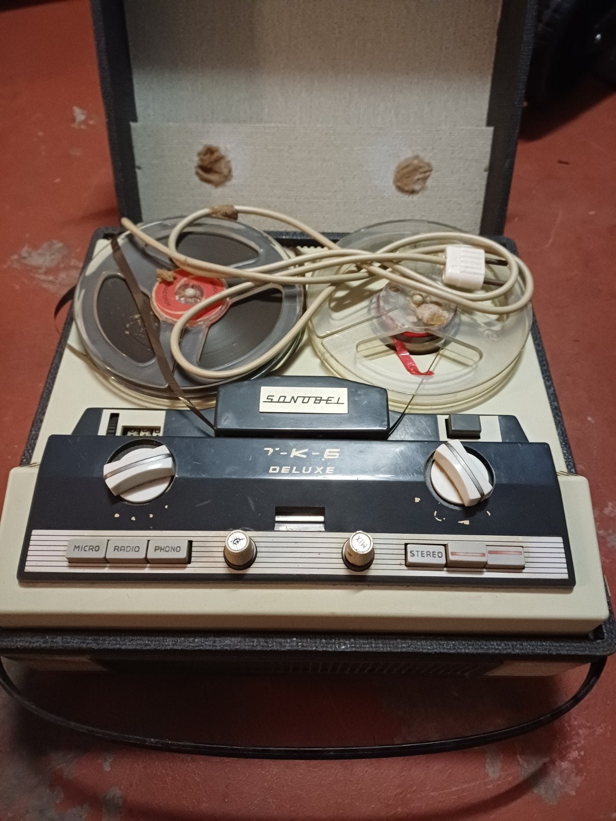 Diaprojector/bandrecorder, Audio, Tv en Foto, Bandrecorder, Ophalen
