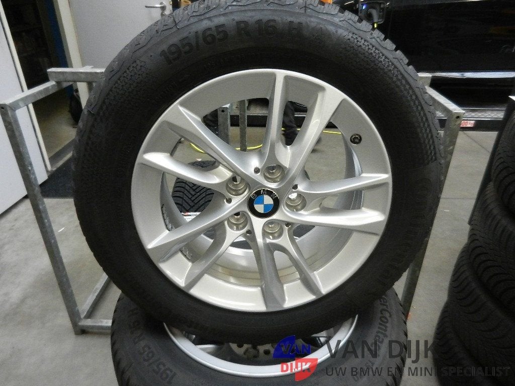 Winterbandenset BMW 2 SERIE ACTIVE TOURER F45 z.g.a.n. bande, Gebruikt, -, Banden en Velgen, BOVAG lid