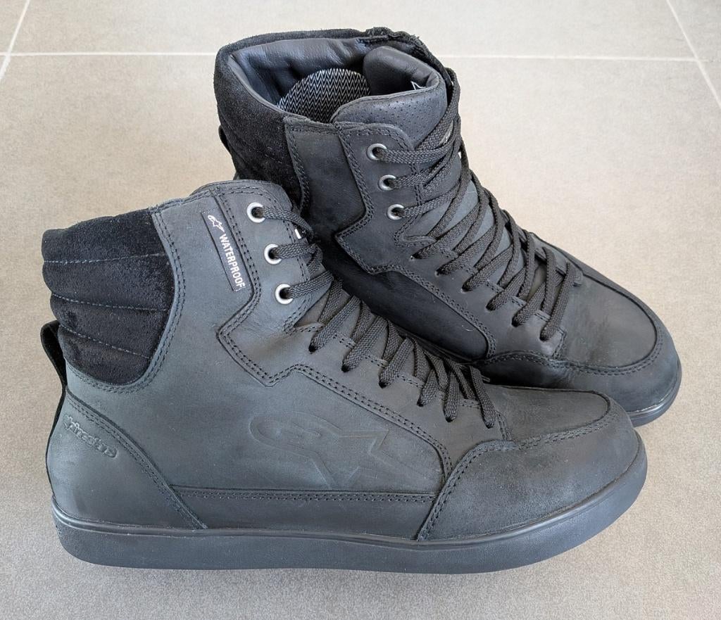 Chaussures de moto imperméables Alpinestars J-6 - 41, Motos, Enlèvement ou Envoi, Seconde main, Femmes, Bottes