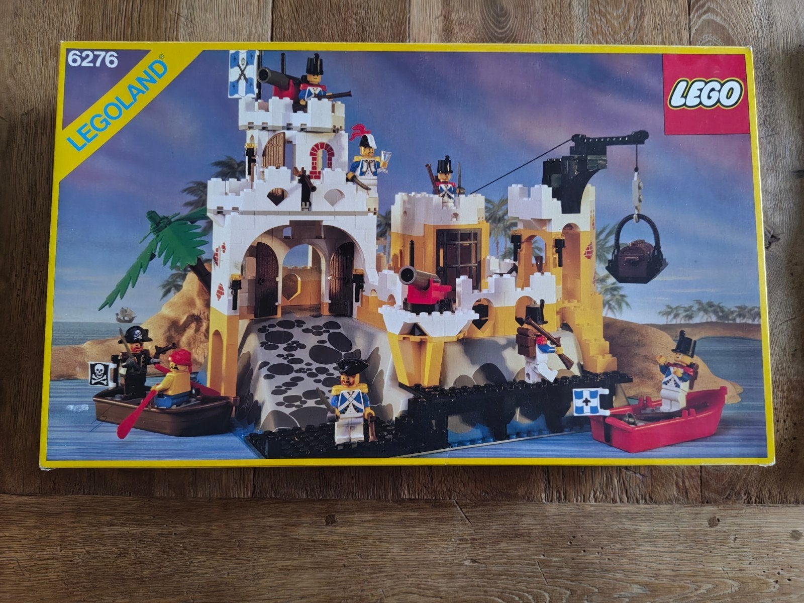 Lego 6276 Eldorado Fortress CIB, Ophalen of Verzenden, Compleet, Lego
