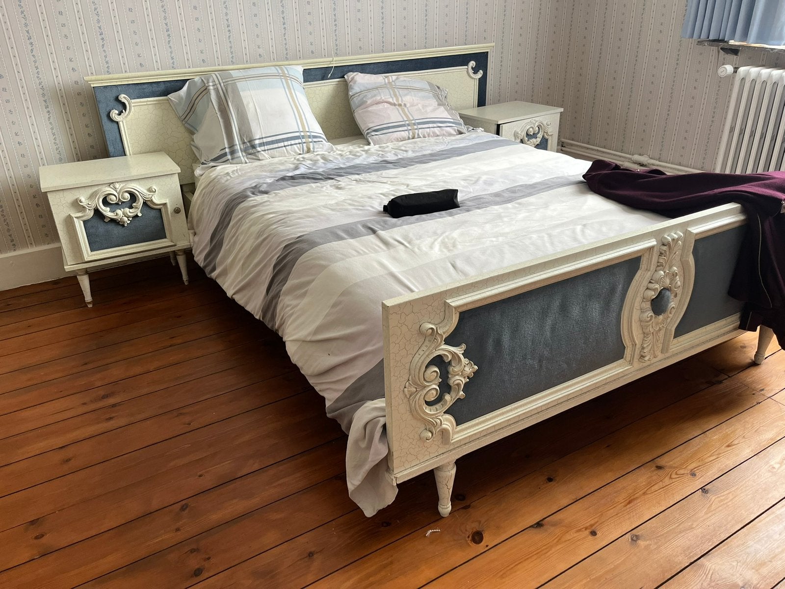 Complete vintage slaapkamer in Louis XV / Venetiaanse stijl, Maison & Meubles, Chambre à coucher | Chambres à coucher complètes