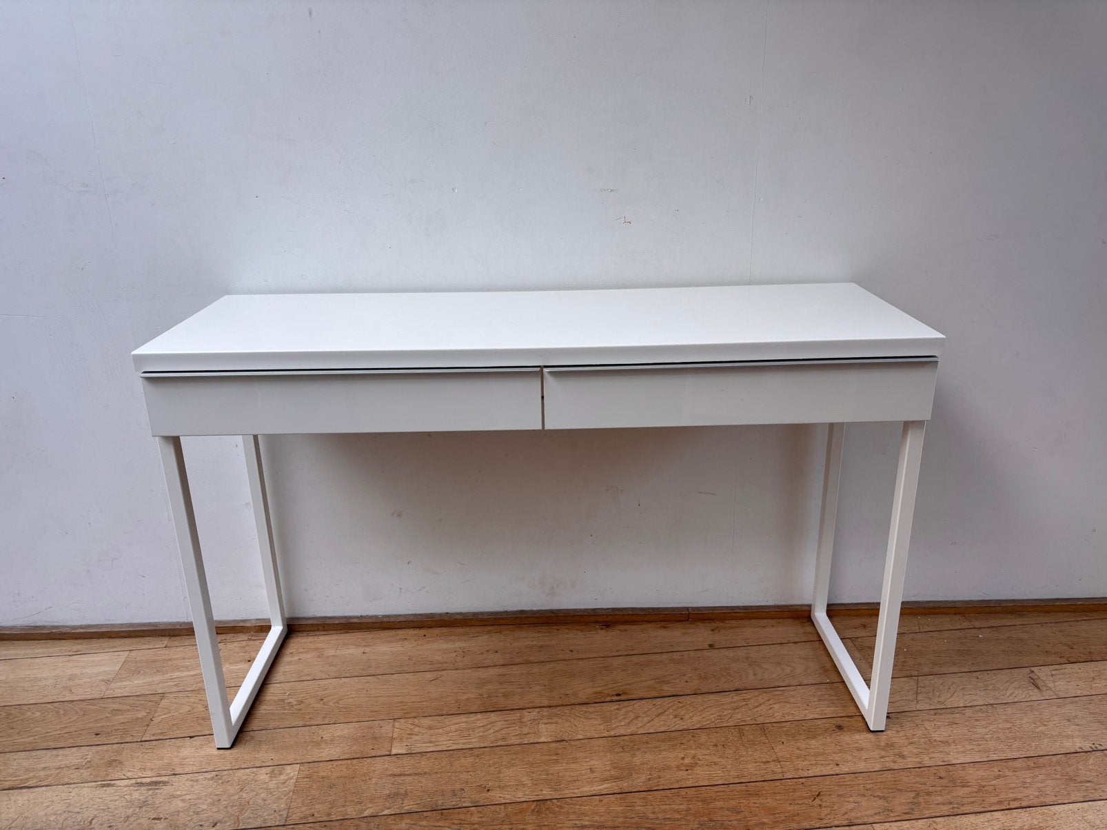 Bureau IKEA Besta Burs, Enlèvement, Utilisé, IKEA, Blanc