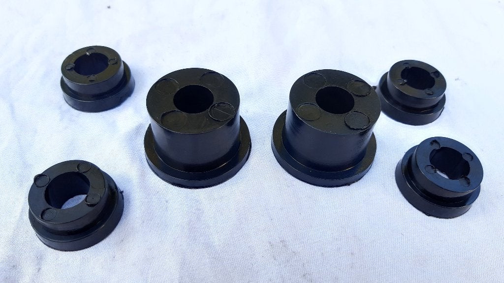 rubbers Achtersubframe Polyurethaan Klassieke Mini, Auto-onderdelen, Ophanging en Onderstel, Mini, Rover, Austin, Nieuw, Ophalen