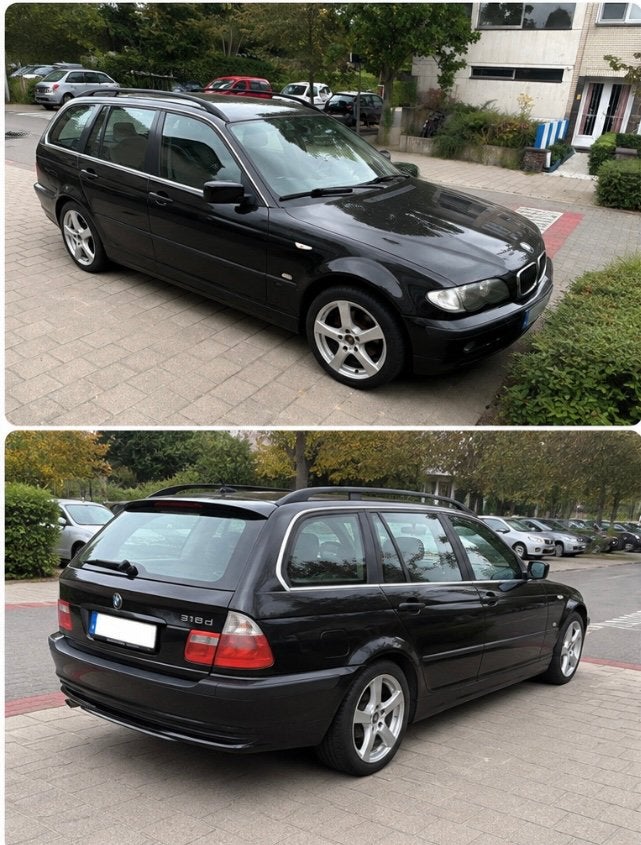 Bmw E46 318D moet weg, Autos, Achat, Boîte manuelle, Diesel, Gris