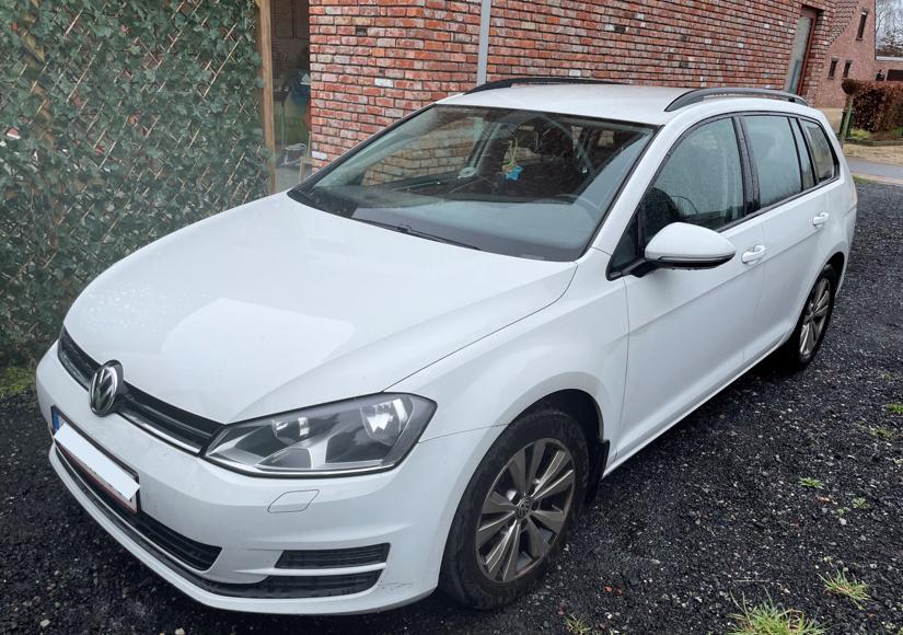 Volkswagen Golf  7 1.2 GTI  2013, Auto's, Volkswagen, Euro 5, Stof, Wit, 1200 cc
