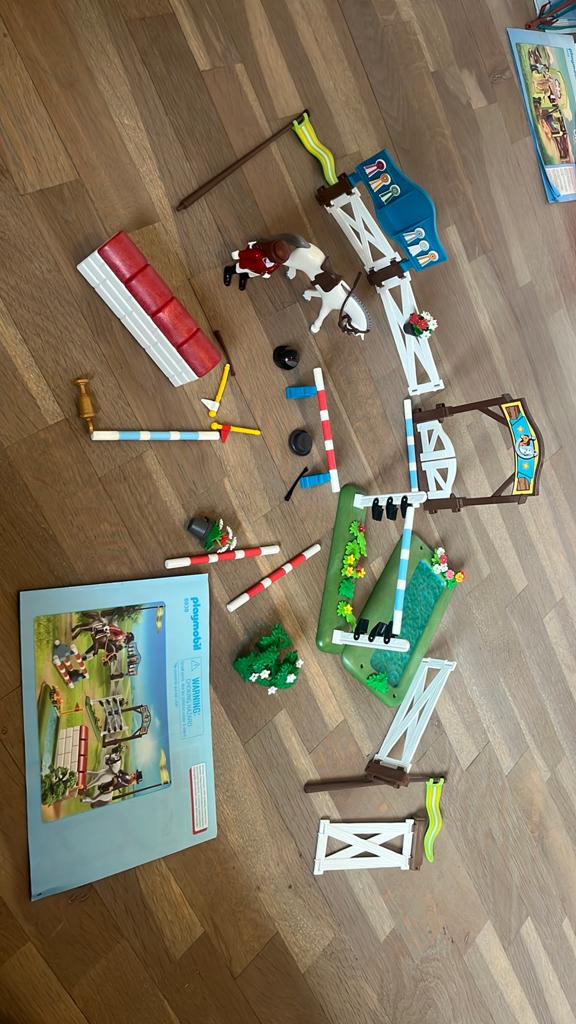 Playmobil Paardenwedstrijd 6930, Ophalen of Verzenden, Zo goed als nieuw, Complete set