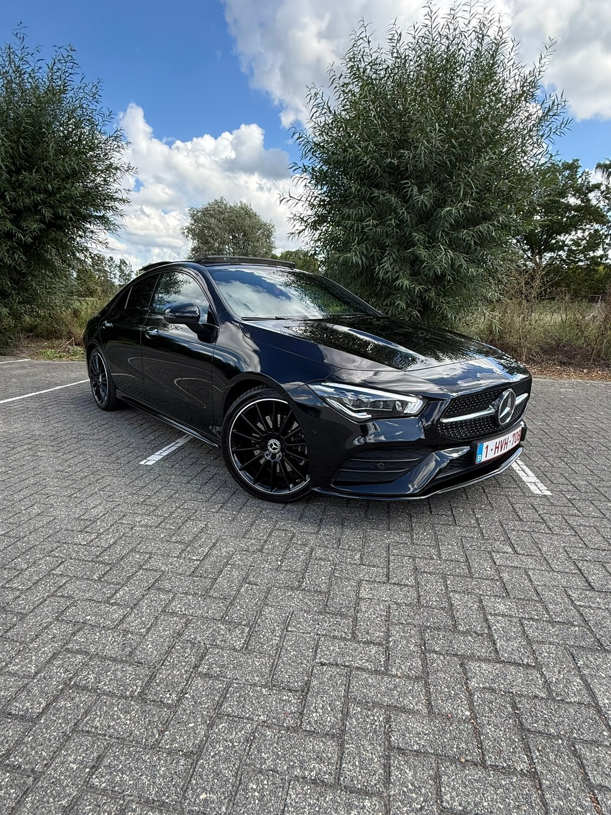 Gamme Mercedes-Benz CLA 200 AMG | Piano | LED | SANS CLÉ, Autos, Cuir, CLA, Achat, Anti démarrage