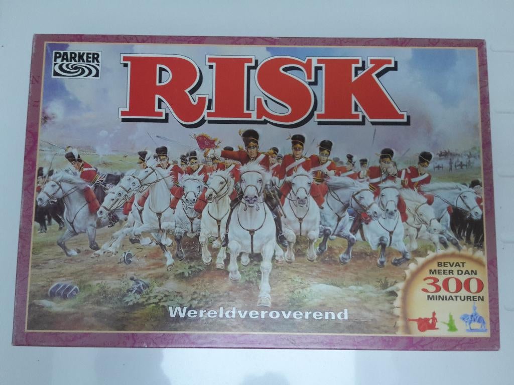Mooi spel Risk, 2-6 spelers, 10+, Parker, + 1 gratis promo, Ophalen of Verzenden, Zo goed als nieuw, Parker