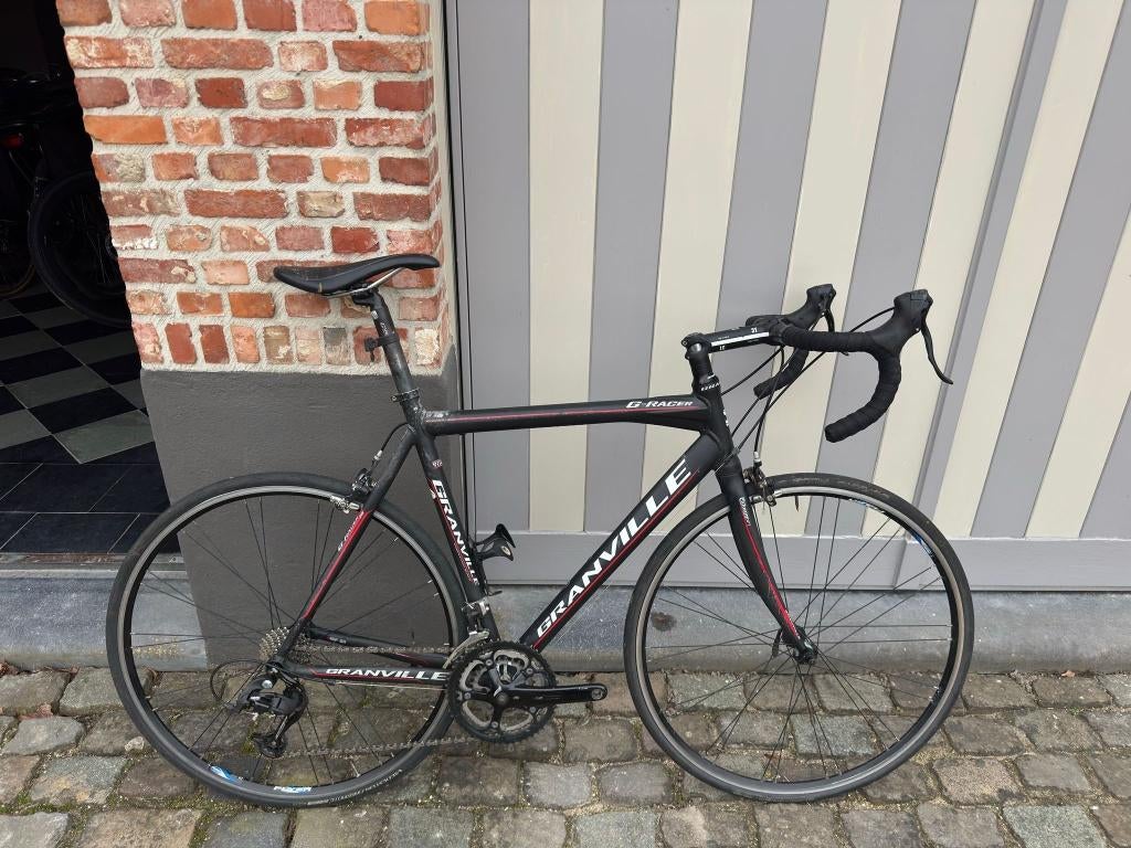 Granville G-Racer racefiets – perfect schakelen – rijklaar, Fietsen en Brommers, Gebruikt, Velgrem, Overige maten, 57 tot 61 cm
