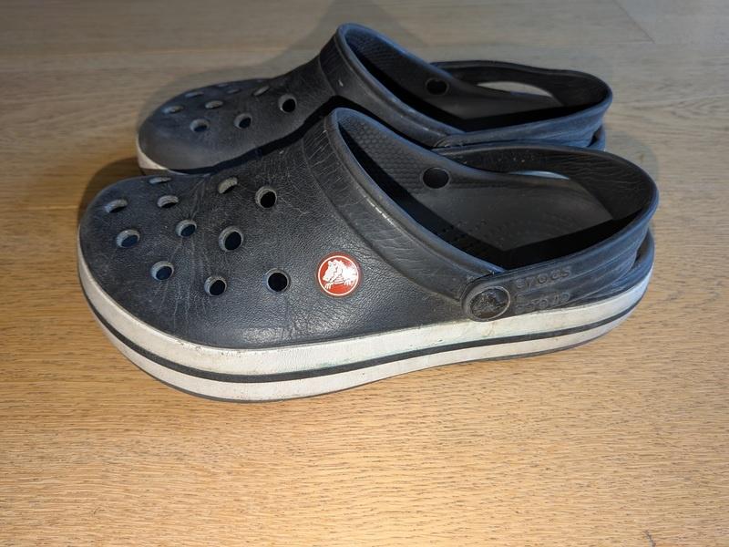 Crocs M4 noir - pointure 37, Ophalen, Gebruikt