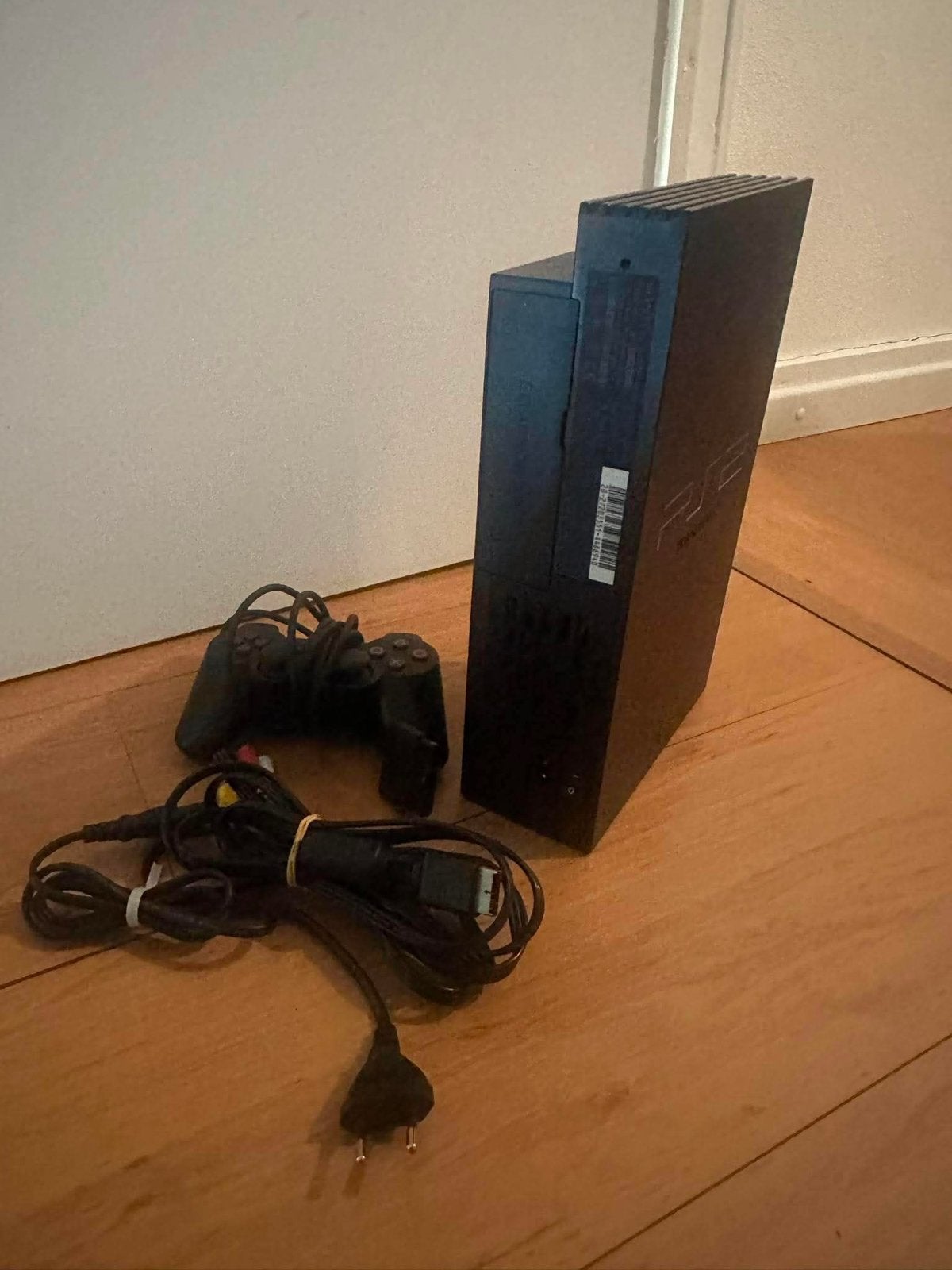 PlayStation 2, Ophalen, Zo goed als nieuw, Zwart, Met 1 controller