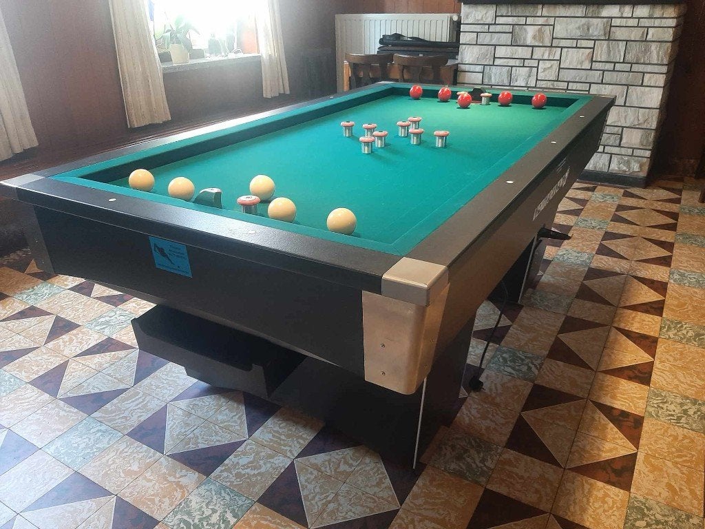 Biljarts en voetbaltafels in voorraad., Enlèvement, Comme neuf, Table de billard