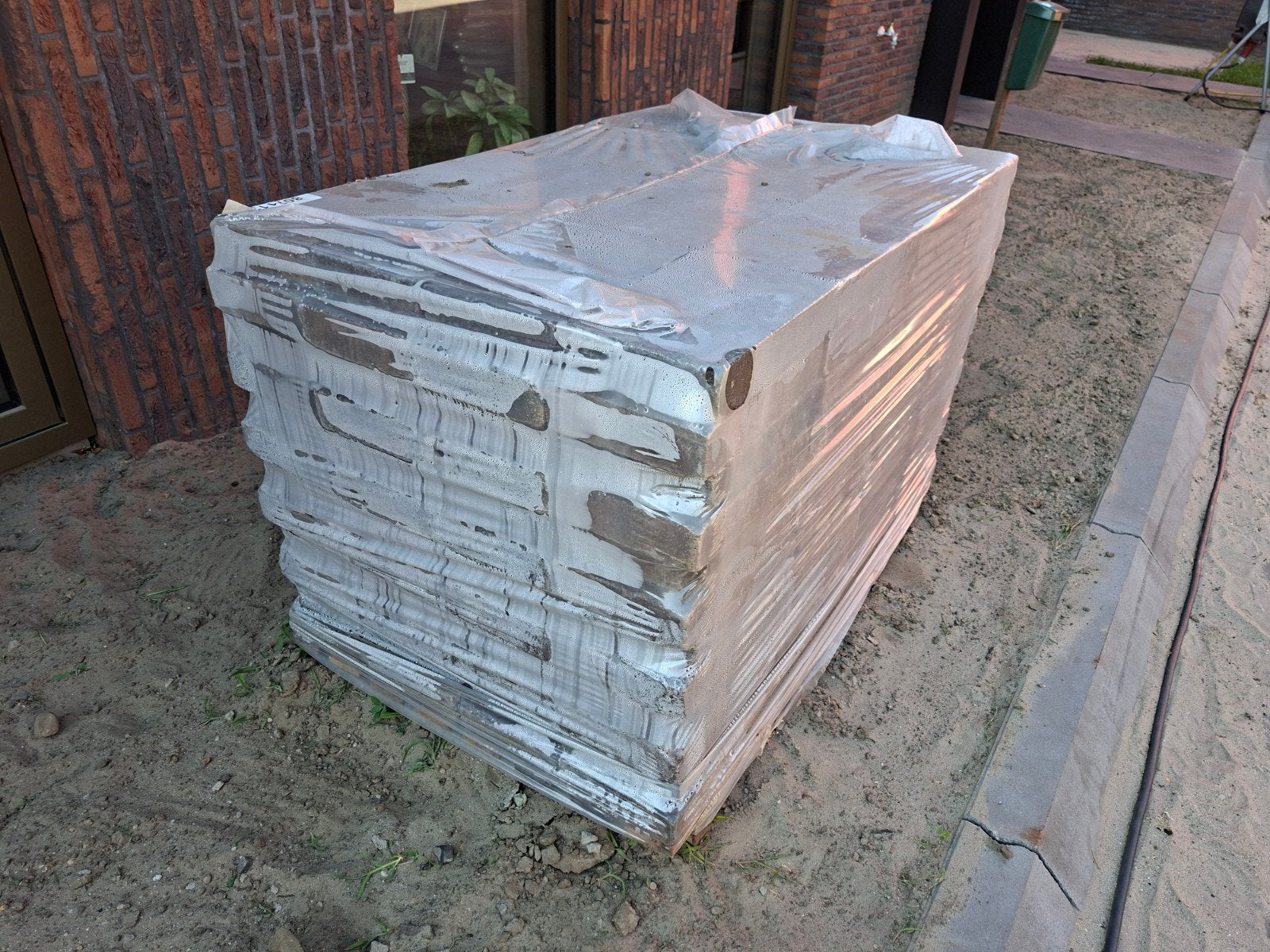 Palette de pavés Tumbelton pour terrasse et/ou rue 11,5 m2, Jardin & Terrasse, Pavé & Dalles, Enlèvement, Briques