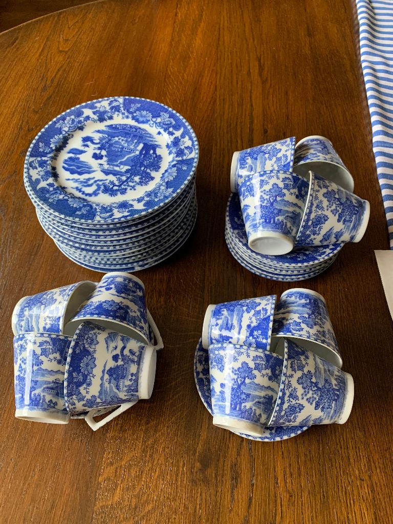 Chinees theeservies, Ophalen
