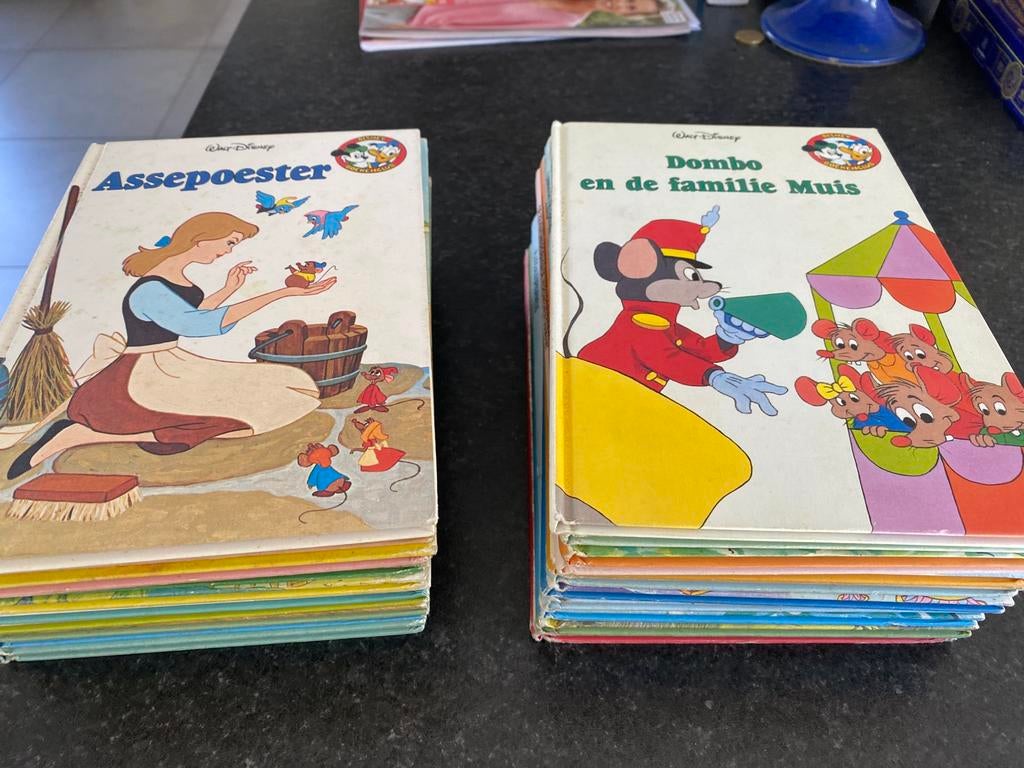 Disney boekjes, Ophalen