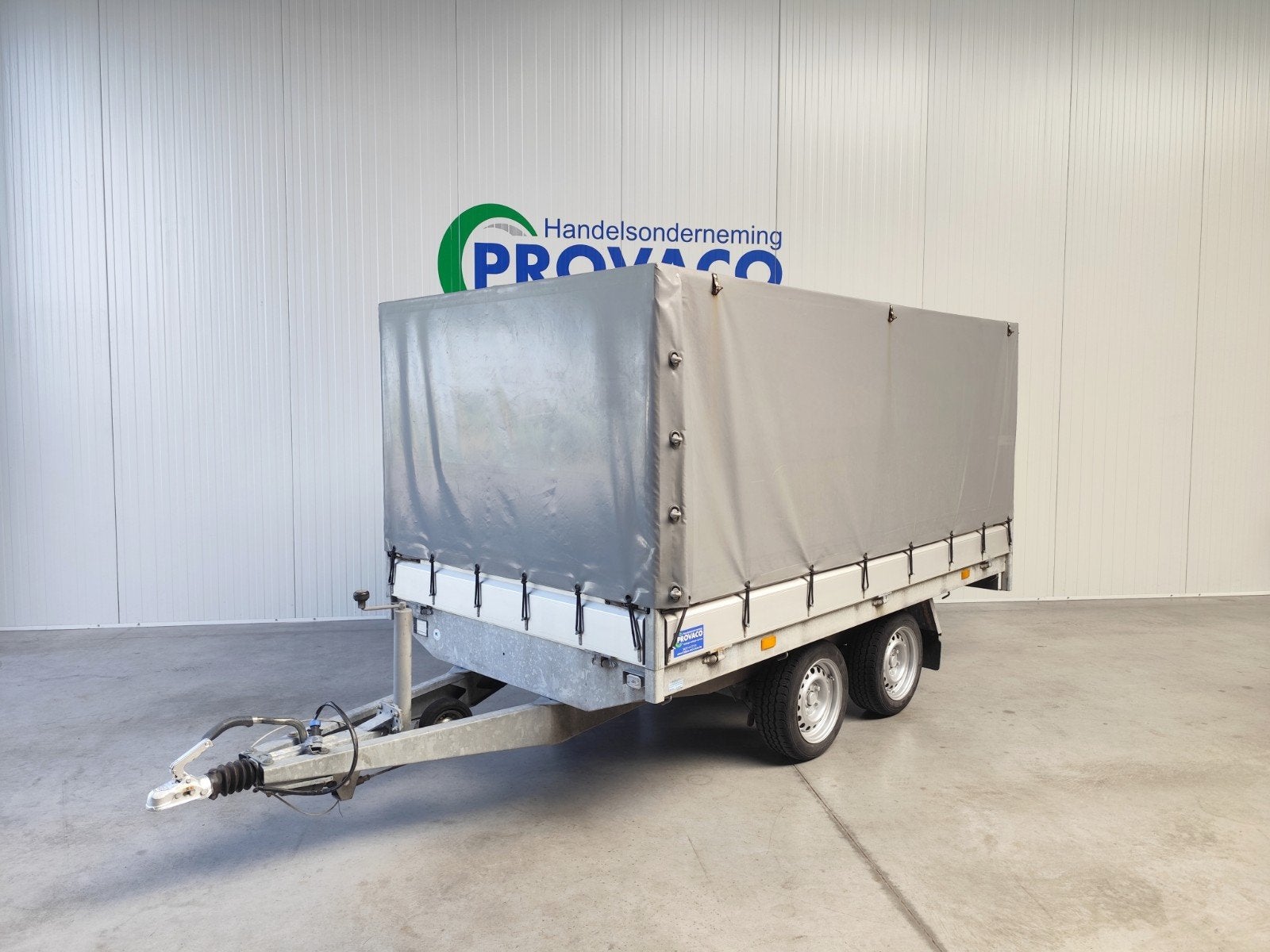 Geremde aanhangwagen 2000KG • huifopbouw • perfecte staat, Auto diversen, Aanhangers en Bagagewagens, Ophalen
