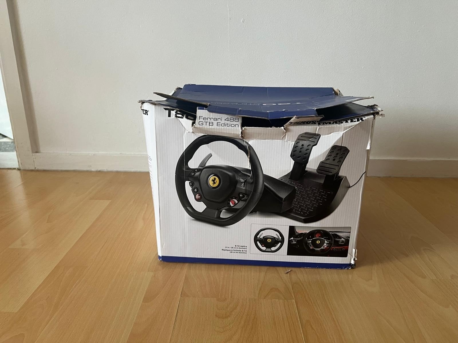 ️ Thrustmaster T80 Ferrari 488 GTB Edition, Consoles de jeu & Jeux vidéo, Enlèvement, Comme neuf, Volant ou Pédales, PlayStation 4