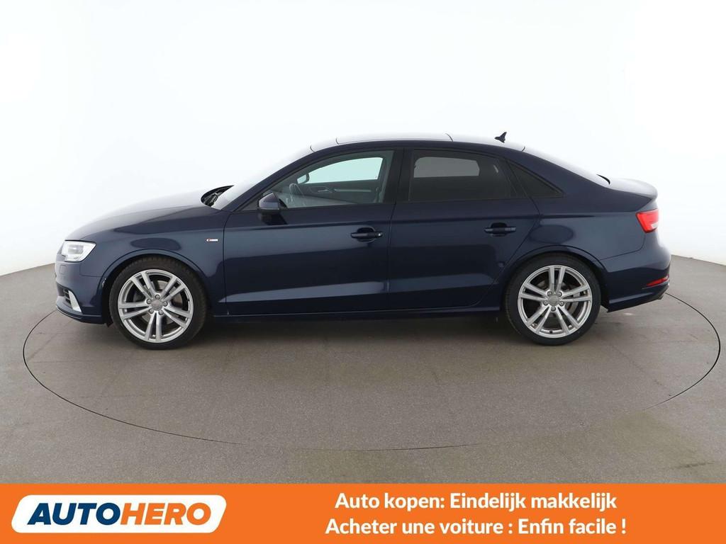 Audi A3 2.0 TDI quattro Sport (bj 2017), Auto's, 4 deurs, Gebruikt, Blauw, 127 g/km