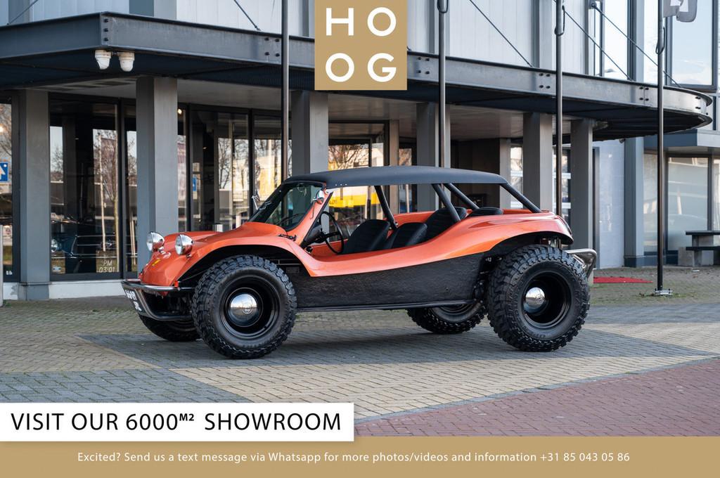 Volkswagen buggy Meyers Manx Manxter 2+2 (bj 1969), Auto's, Oldtimers, 4 zetels, 75 pk, Overige kleuren, Bedrijf