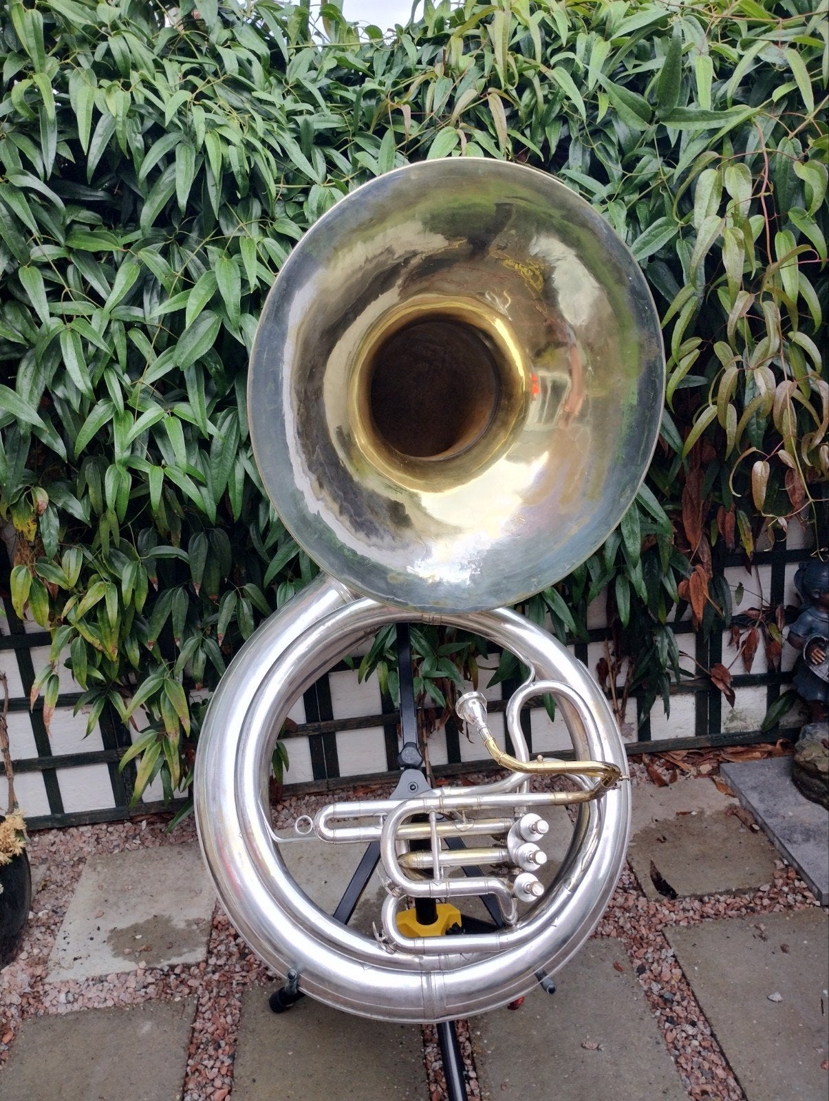 W.H.MANN Chicago, États-Unis, BBb, sousaphone, Musique & Instruments, Enlèvement, Utilisé, Tuba en si bémol, Avec valise ou sac