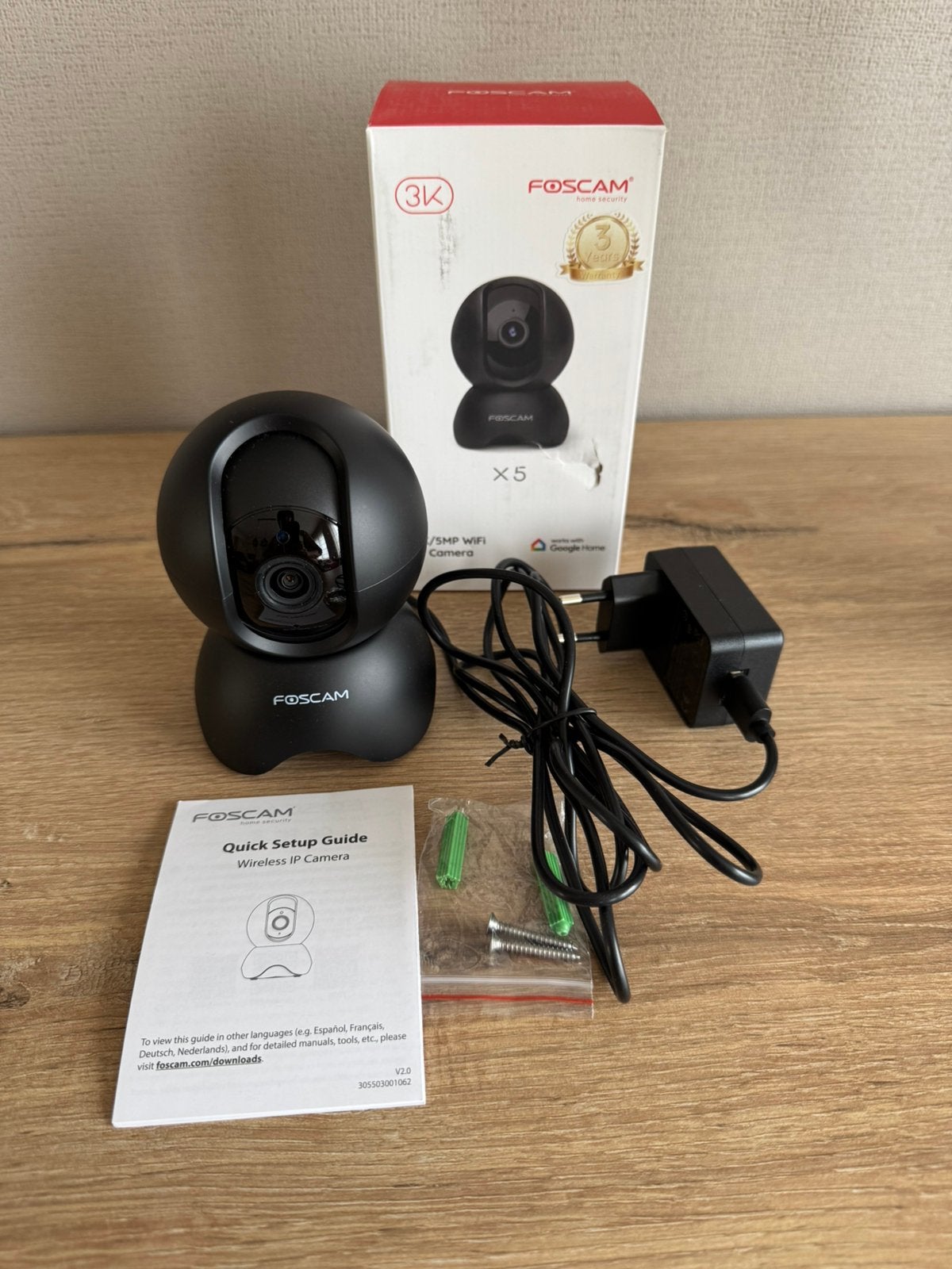 Foscam camera, TV, Hi-fi & Vidéo, Enlèvement, Neuf, Caméra d'intérieur