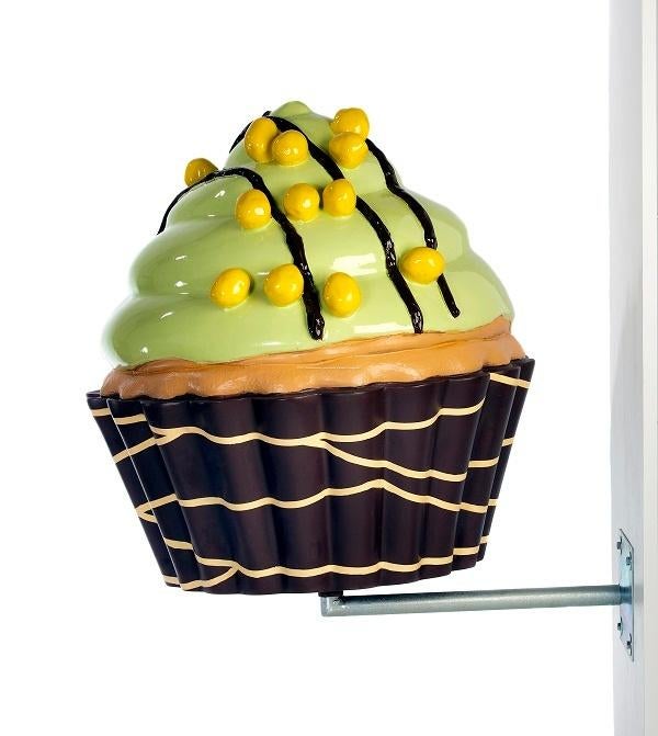 Cupcake publicitaire 65 cm - cupcake pour montage mural, Enlèvement, Neuf