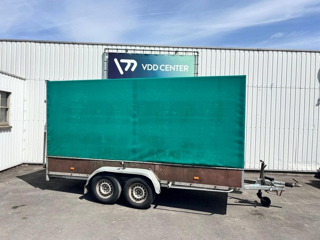 Gesloten aanhangwagen met huif merk Wijnhoven, Auto diversen, Aanhangers en Bagagewagens, Gebruikt, Ophalen