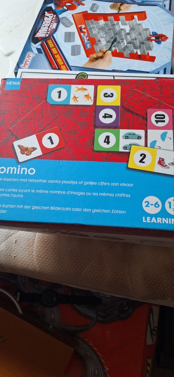 gezelschapspelletjes voor kinderen, Ophalen, Gebruikt