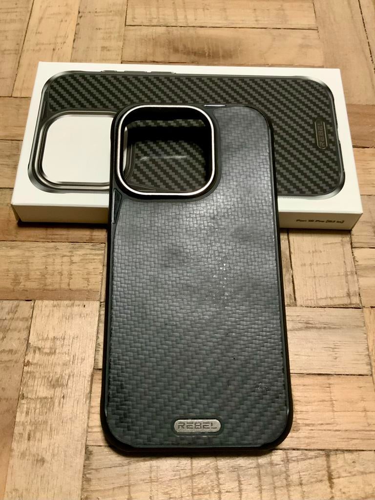 iPhone 15 Pro hoesje Phone Rebel, Ophalen of Verzenden, Gebruikt, IPhone 15