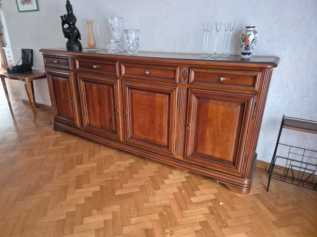Massief houten dressoir / buffetkast – klassieke stijl, Ophalen