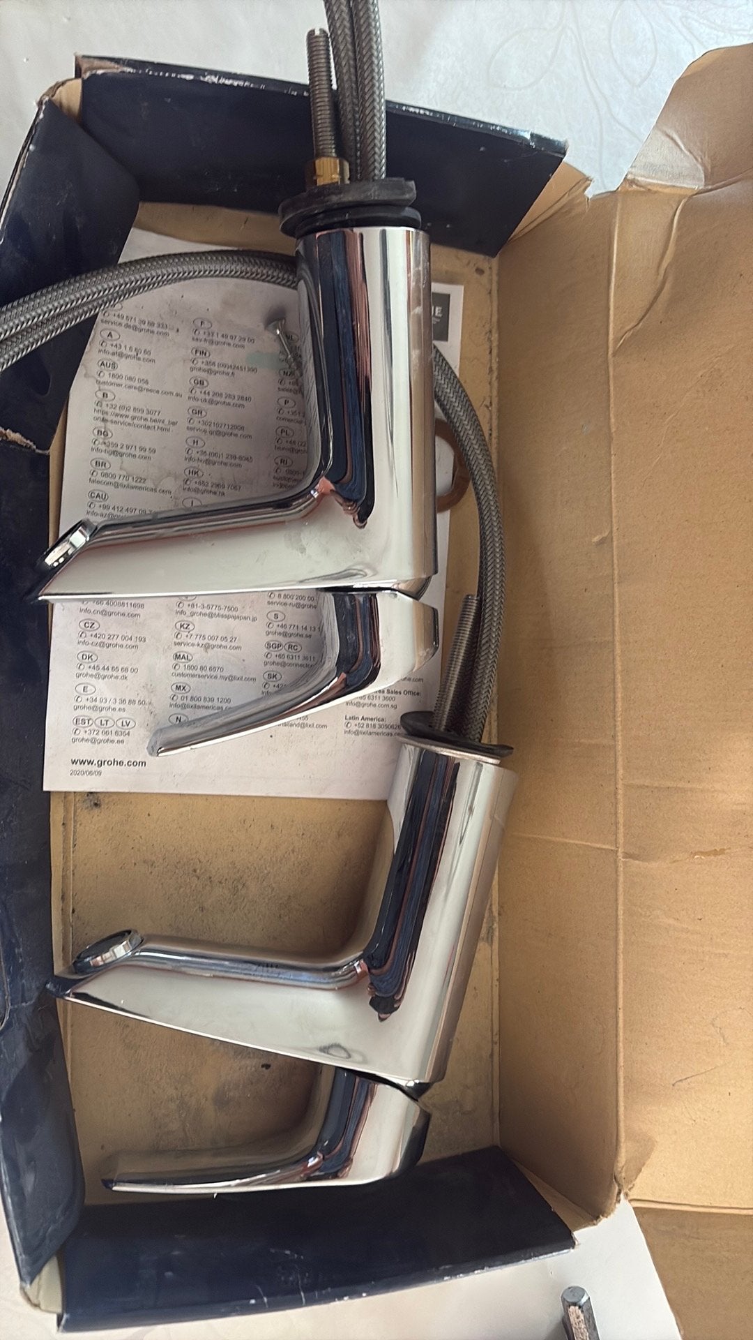 Robinet, Bricolage & Construction, Sanitaire, Enlèvement, Neuf, Chrome, Lavabo