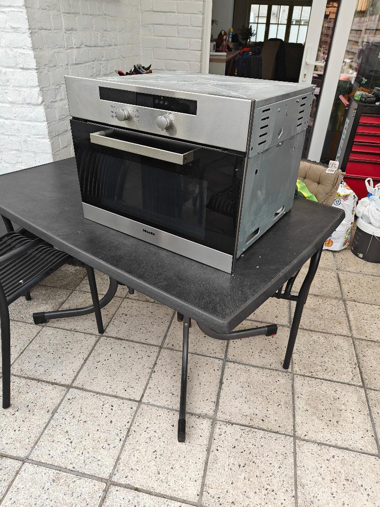 combi-oven Miele, Elektronische apparatuur, Ovens, Gebruikt, Oven met grill, Inbouw, 45 tot 60 cm