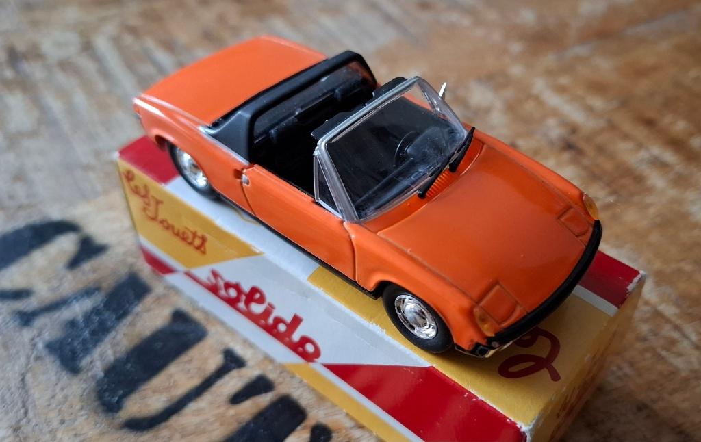 VW PORSCHE Targa 914 1979 Orange 1/43 SOLIDO France NEUVE, Enlèvement ou Envoi, Neuf, Voiture, Solido
