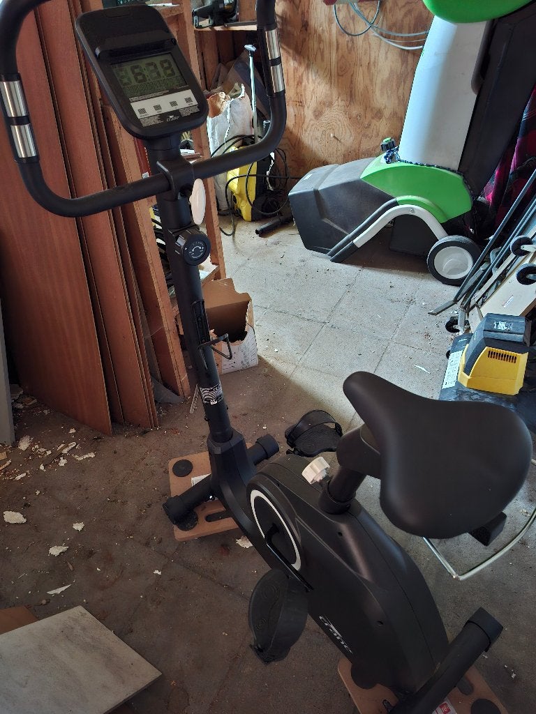 Hometrainer, Sport en Fitness, Ophalen, Zo goed als nieuw, Hometrainer