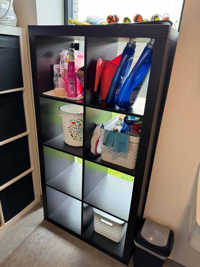 IKEA KALLAX zwart gratis mee te nemen, Enlèvement, Comme neuf