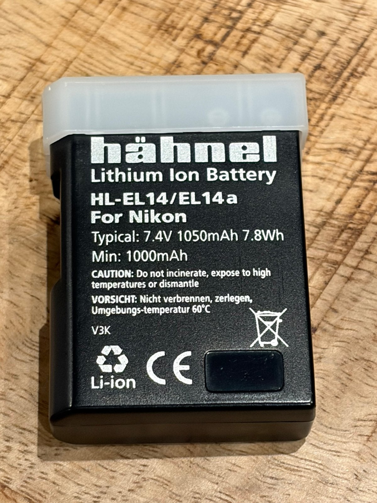 Hähnel HL-EL14 / EL14a batterij voor Nikon, Gebruikt, Nikon, Batterij