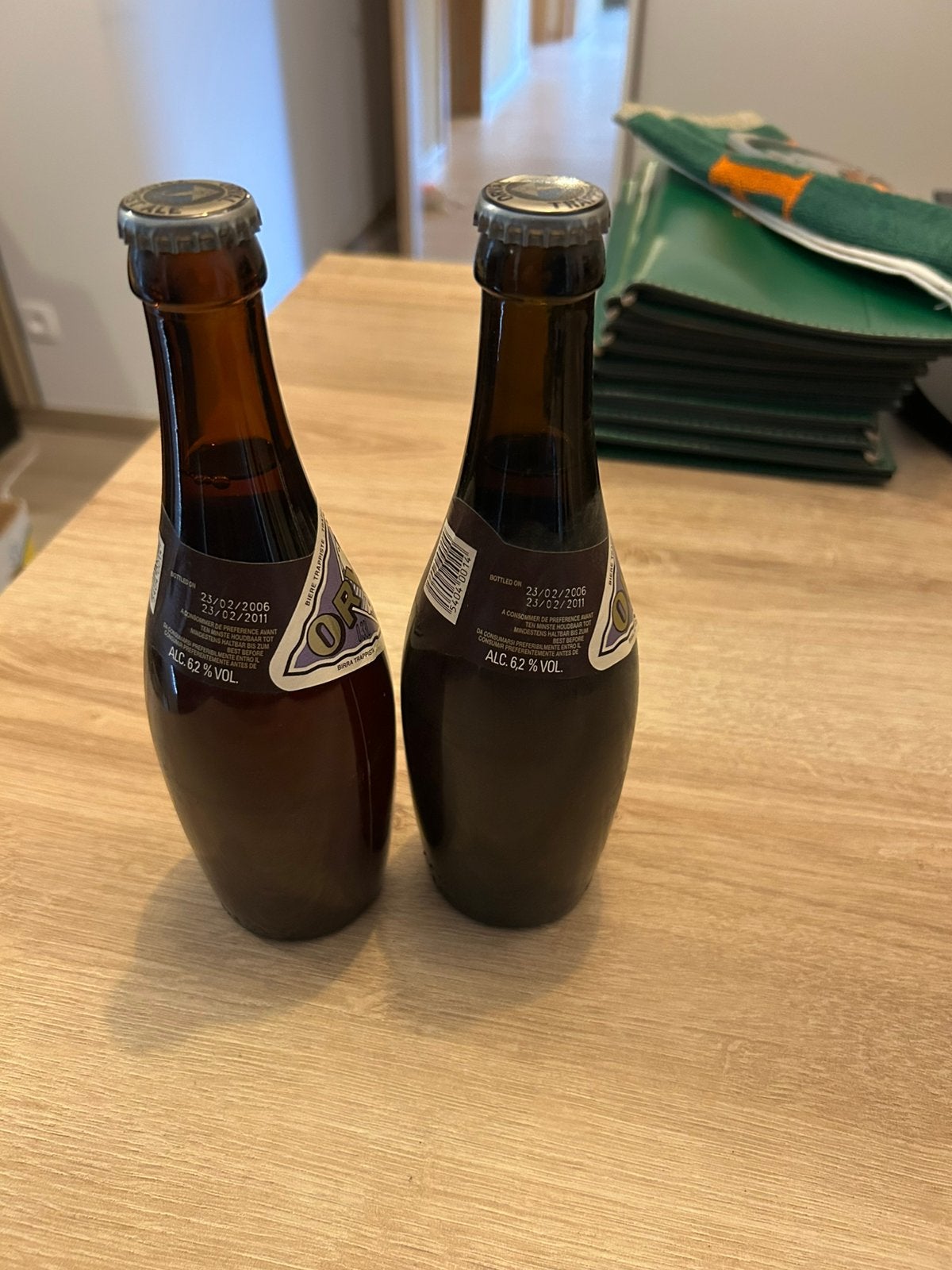 Deux bières Orval 2006, Enlèvement, Comme neuf