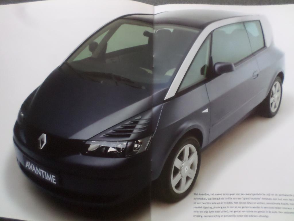 Renault Avantime 2000 Brochure, Ophalen of Verzenden, Renault